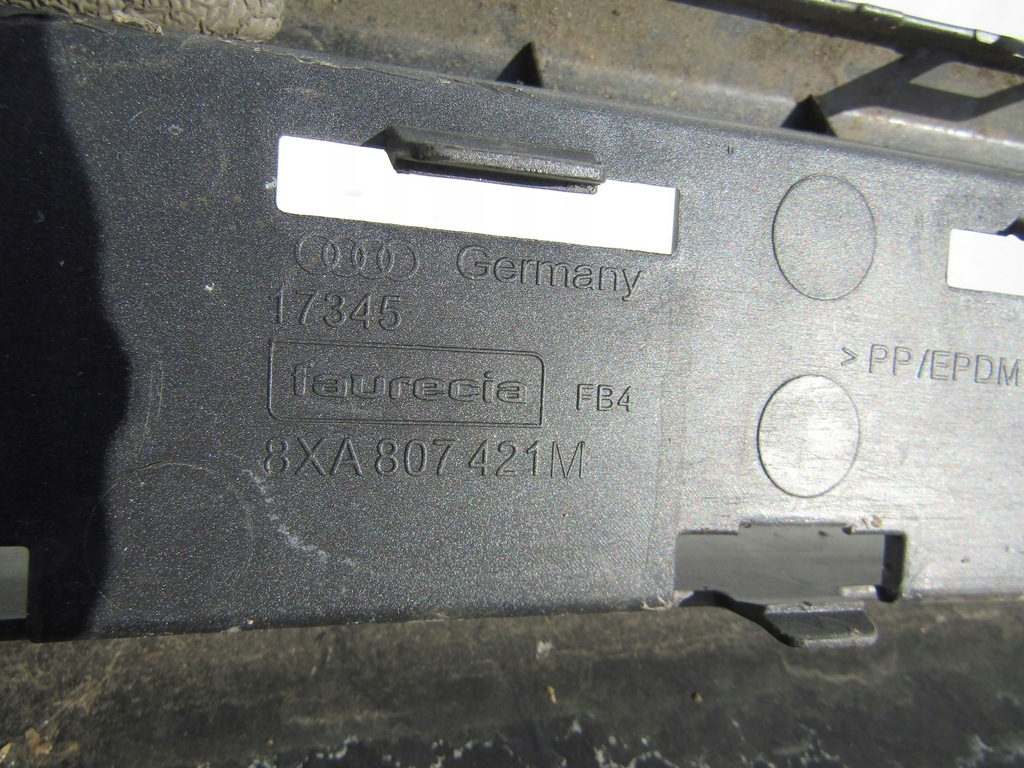 фото №6, Диффузор спойлер задняя audi a1 8xa lift 14-18 s-line