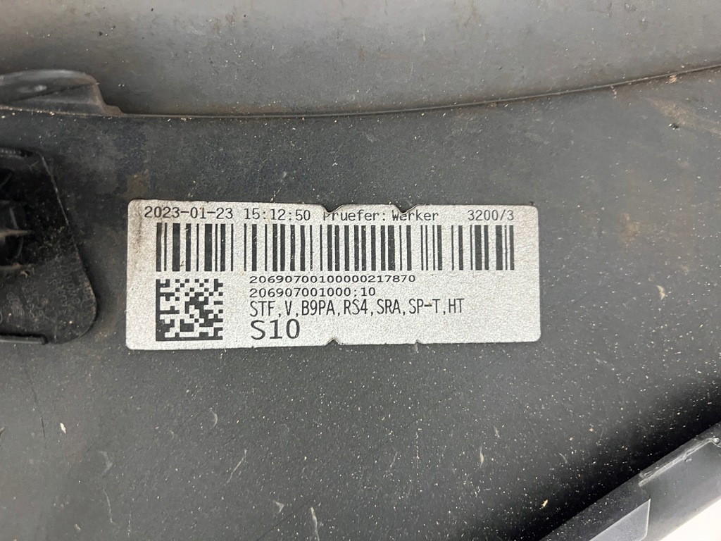 фото №9, Audi rs4 b9 8w lift бампер передний перед 6xpdc pod омыватель оригинал 19-