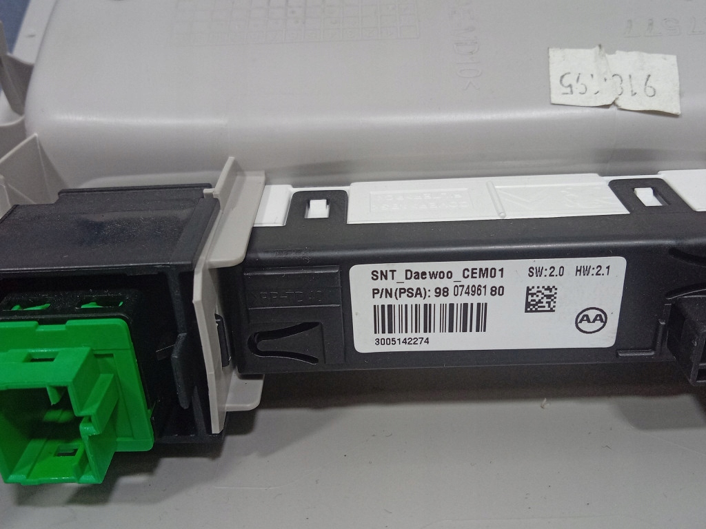 фото №11, Citroen c4 cactus 14- фонари внутреннее потолочный 9801287577