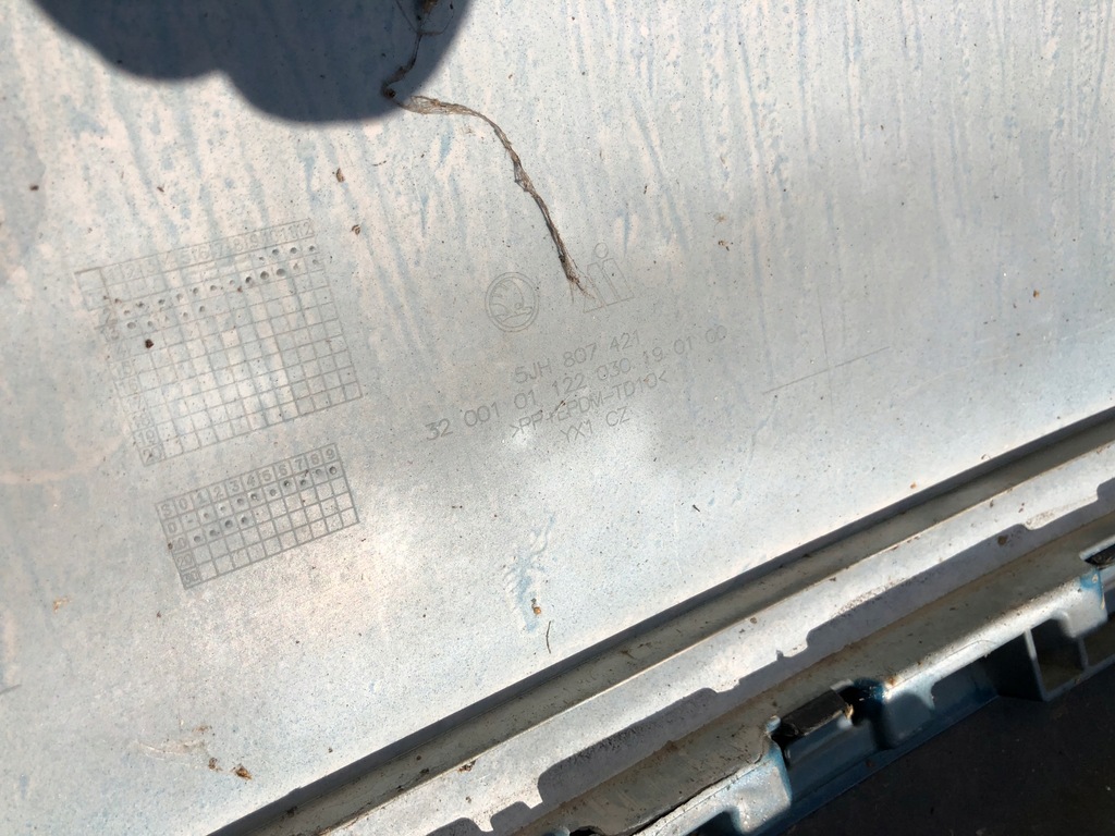 фото №8, Бампер задняя задний skoda rapid 5jh