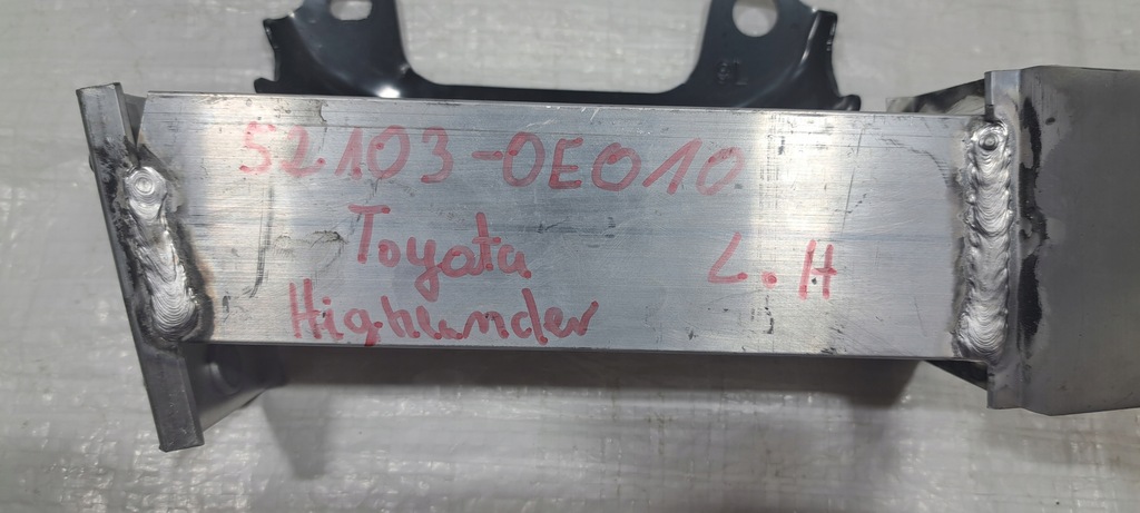 фото №7, Toyota highlander підсилювач балка відбійник 52103-0e010