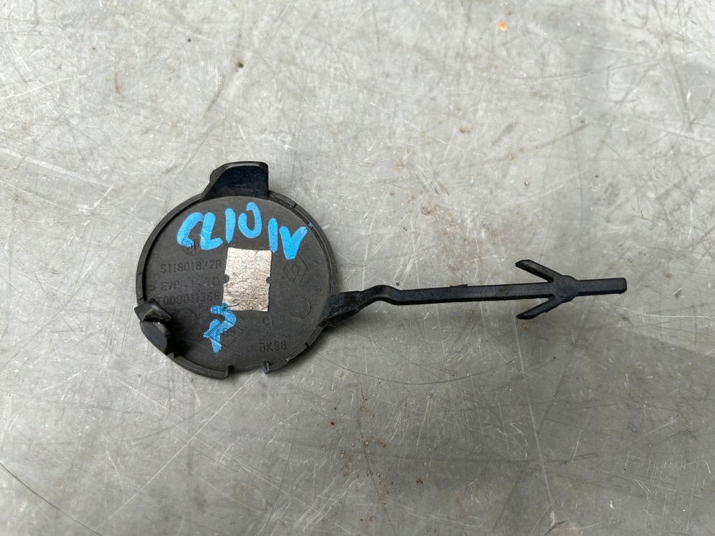 фото №2, Заглушка фаркоп перед renault clio iv