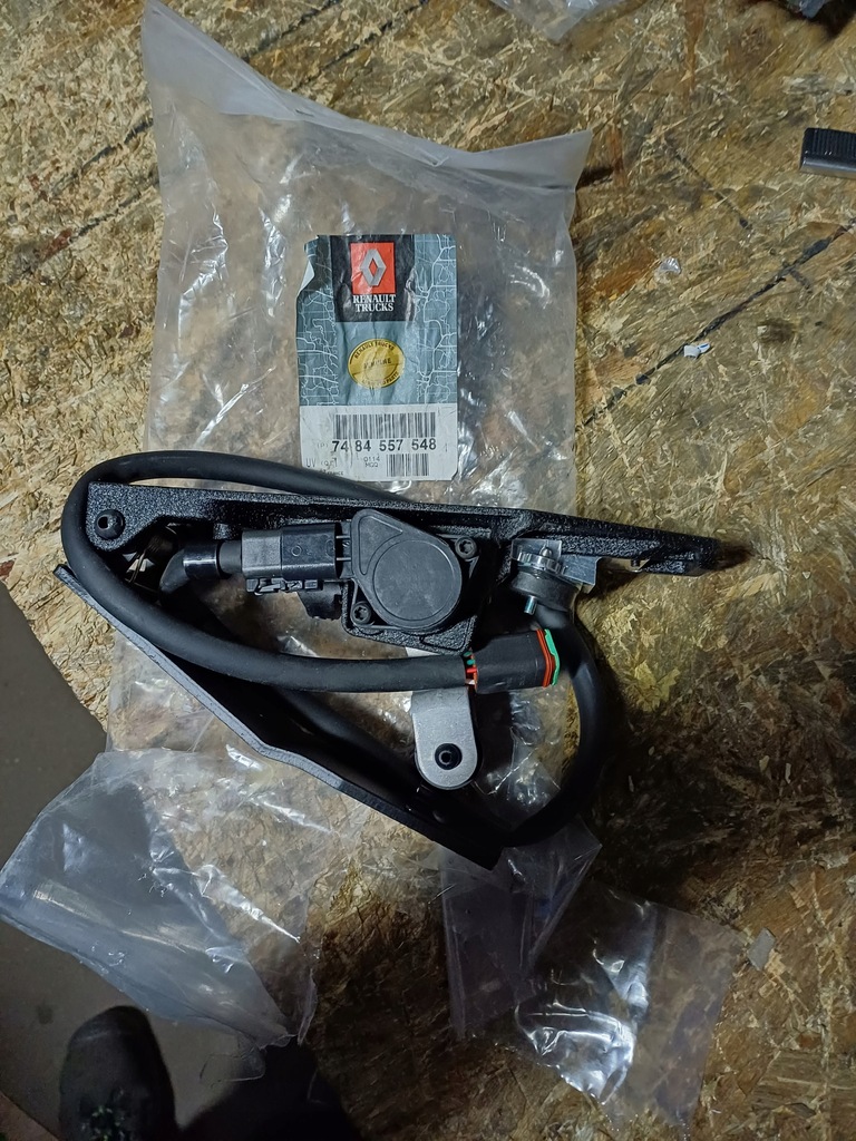 фото №1, Renault magnum dxi потенциометр газа 7484557548