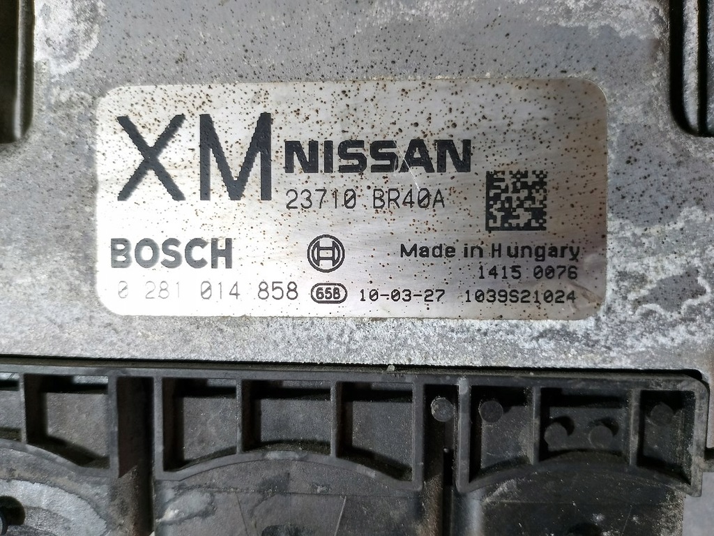 фото №6, Бортовий комп'ютер, блок керування nissan qashqai 23710br40a 2.0