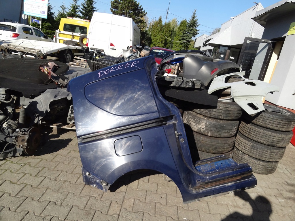 фото №1, Dacia dokker 2013 крила задній правий оригінал