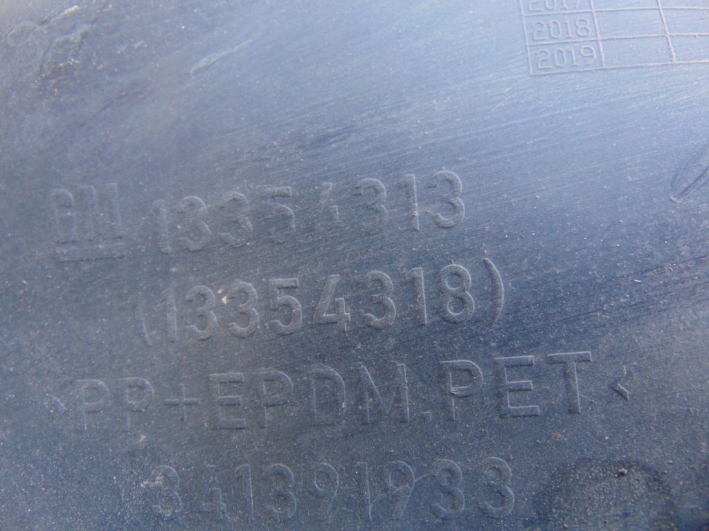 фото №12, Подкрылок левый перед opel astra j iv 13354313