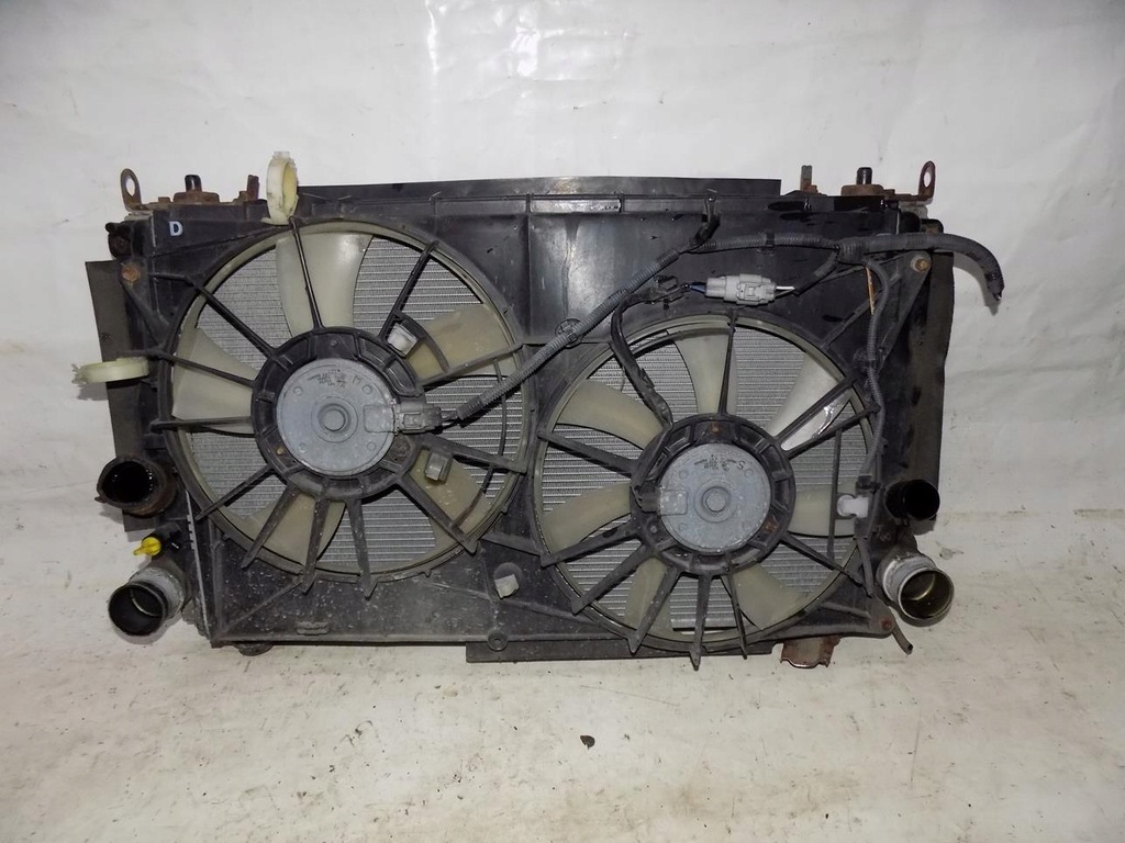 фото №5, Toyota rav4 iii 2.0 d4d радиатор вентиляторы kpl