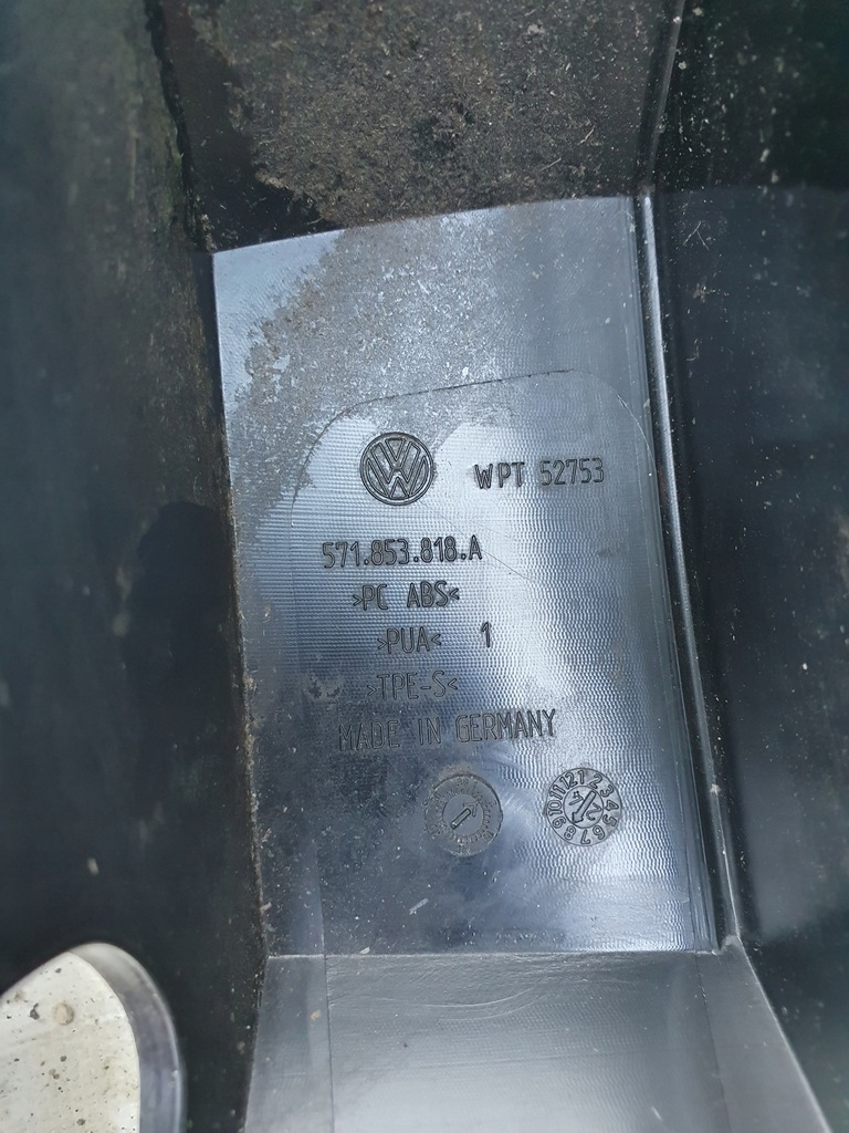 фото №13, Молдинг крыла правый задняя vw tiguan iii