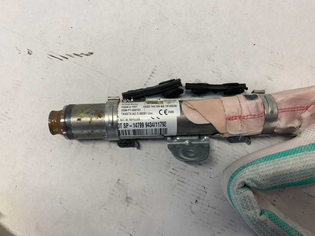 фото №6, Шторка безопасности подушка безопасности правая hk83-14k159-ab jaguar f-pace