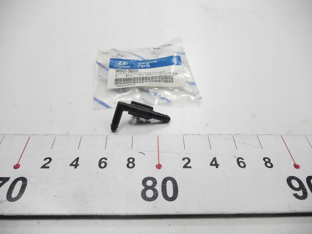 фото №6, Соединитель трубопровод омывателя перед hyundai sonata оригинальный номер 98662-38000