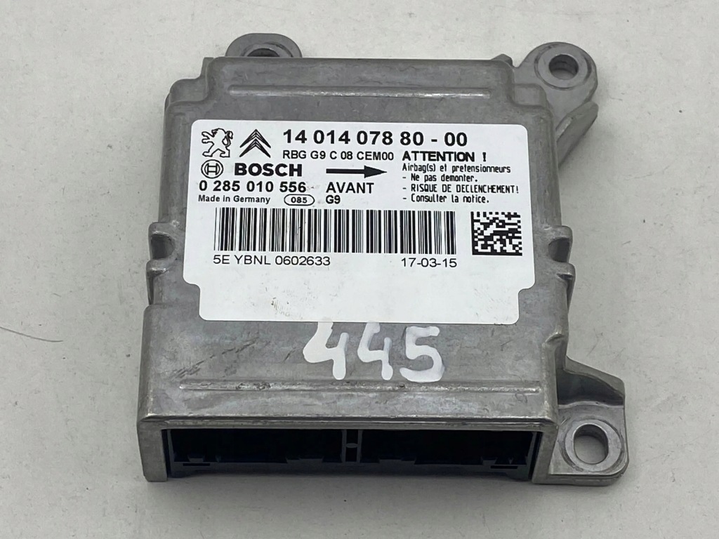 фото №1, 2015 toyota proace блок управления / модуль подушка безопасности 1401407880