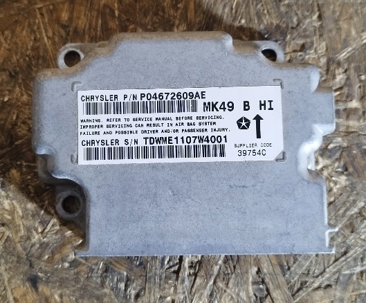 Купить Модуль датчик подушка безопасности jeep patriot compass p04672609ae гарантия