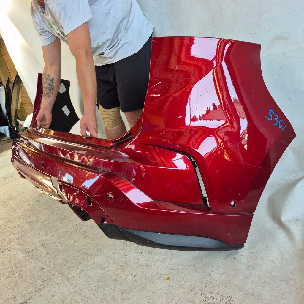 фото №11, Ford edge ii lift 18- бампер задняя задний pdc kt4b-17f001-j