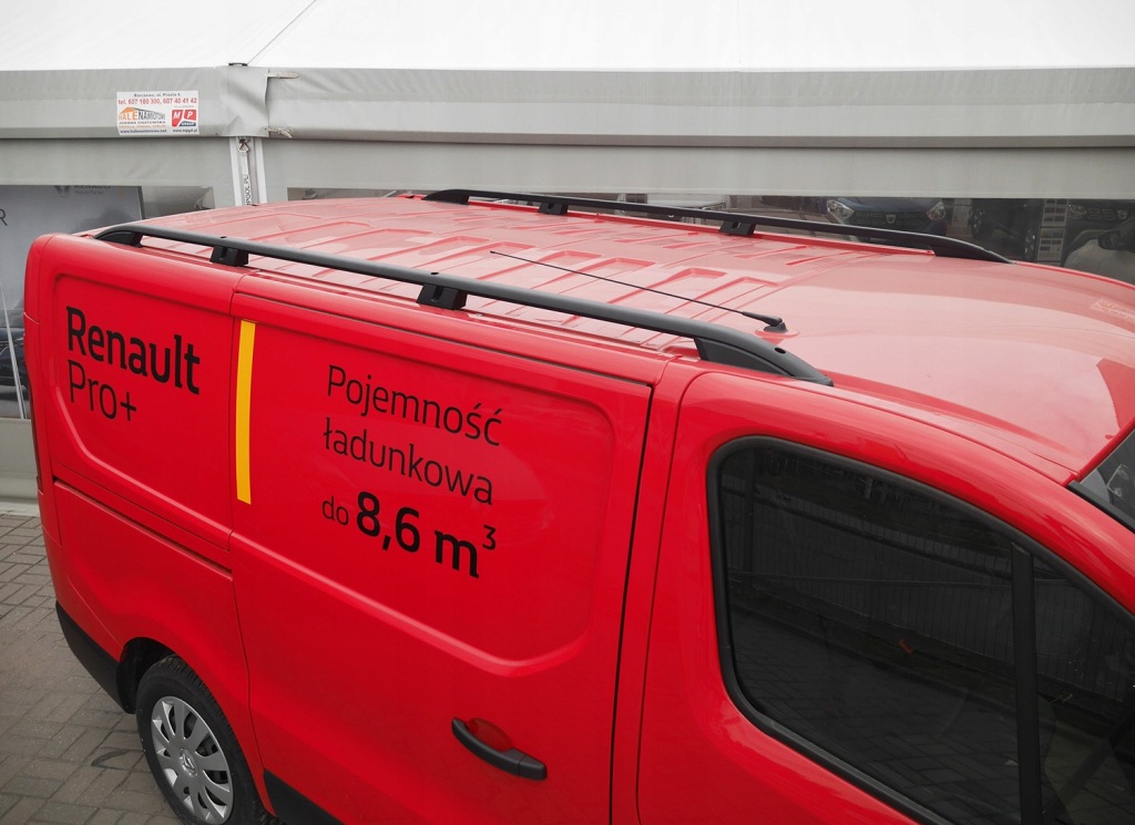 Рейлинги кровельные renault trafic 2014+ short Цена
