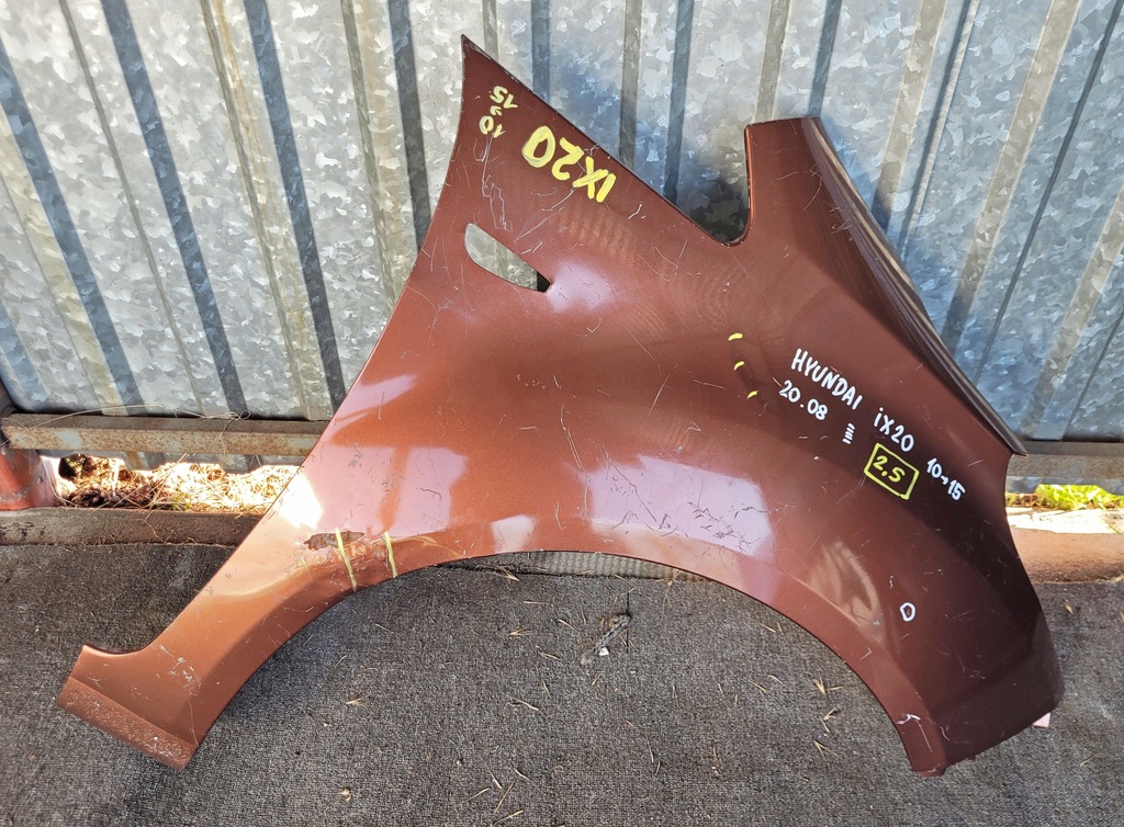 фото №13, Крыло передний левый / правый перед hyundai ix20 2010-19