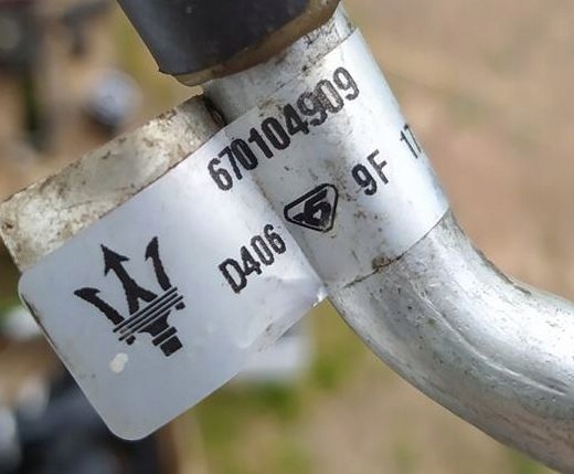 фото №5, Шланг кондиционер maserati levante 3.0 v6 sq4 m156e