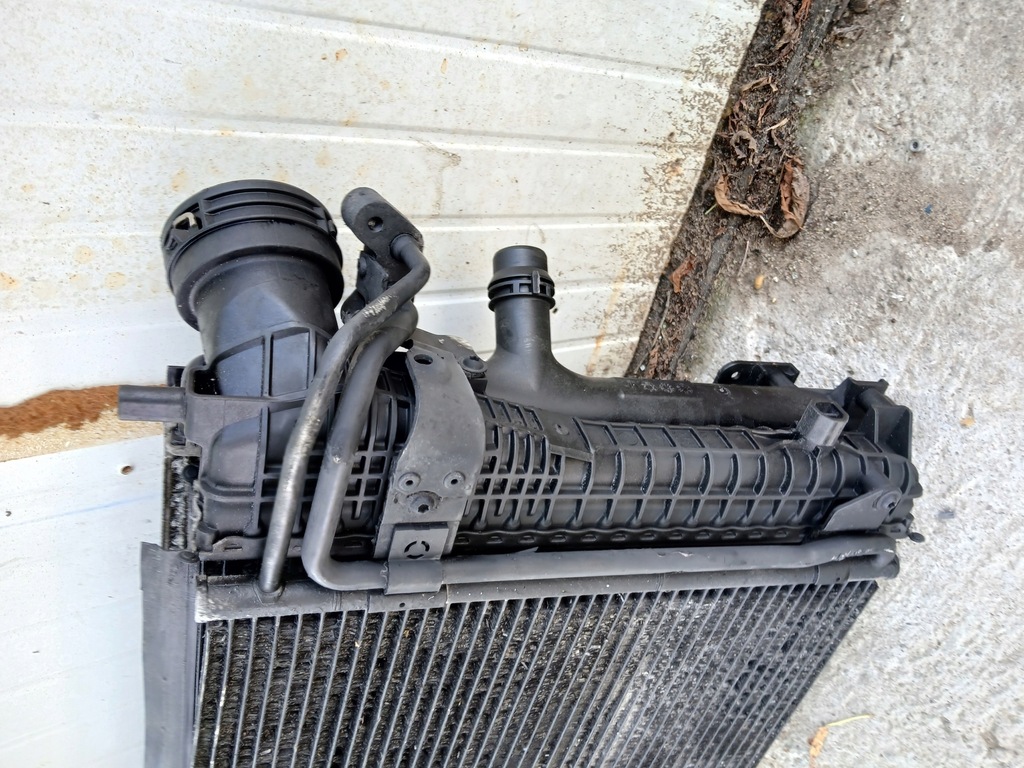 фото №6, Радиатор воздуха интеркулер вентилятор комплект audi tt 8j