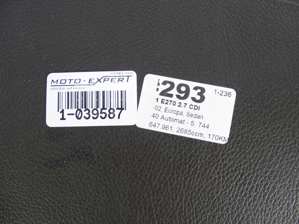 фото №7, Mercedes e klasa w211 консоль панель приладів приладова