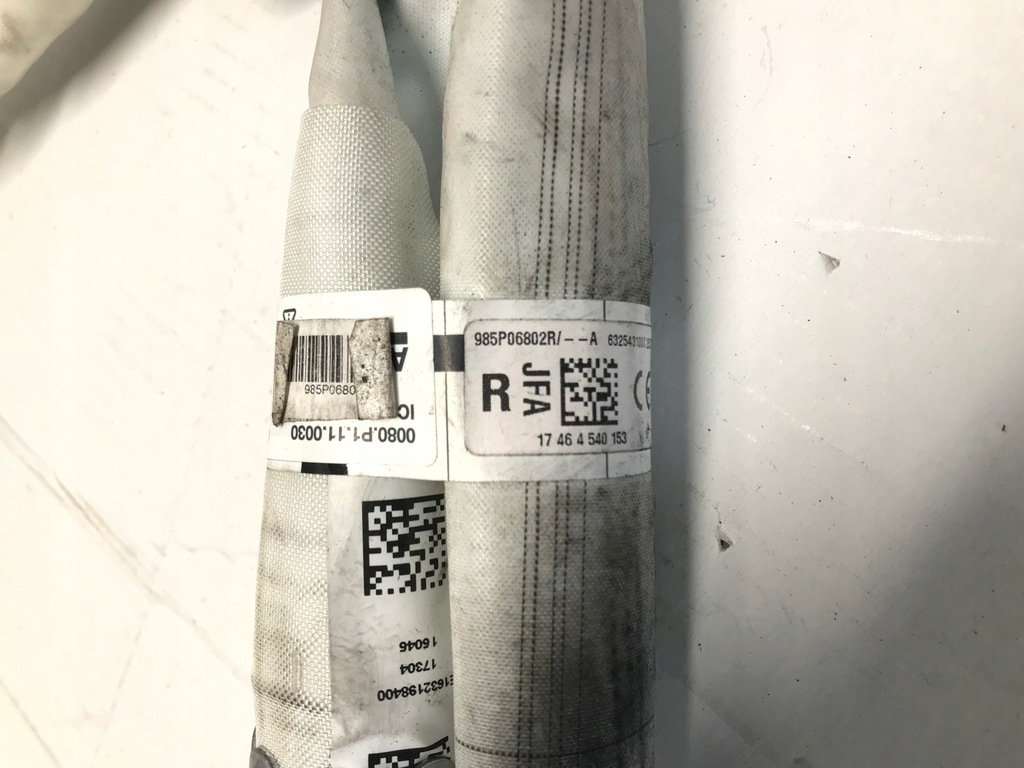 фото №4, Шторка безпеки подушка безпеки права 985p06802r renault scenic iv