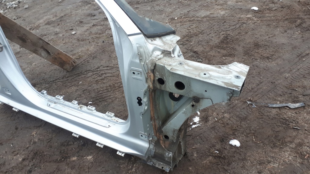 фото №2, A6 c7 4g блок двигуна поріг чверть обшивка праве правий