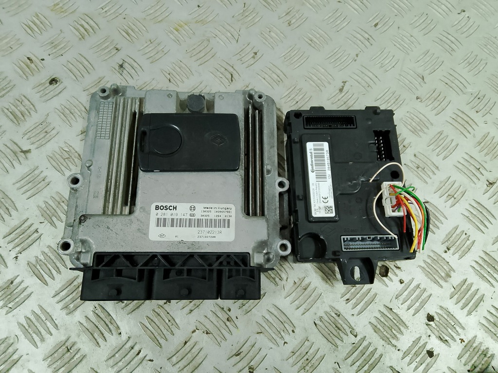 фото №1, Renault clio iv 4 2014 набор стартовый ключ бортовой компьютер двигателя bsi