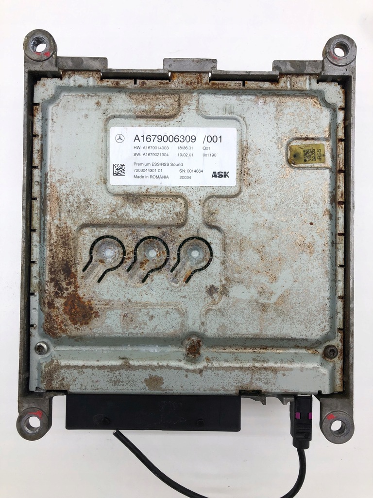 фото №3, Mercedes w177 підсилювач радіо burmester a1679006309