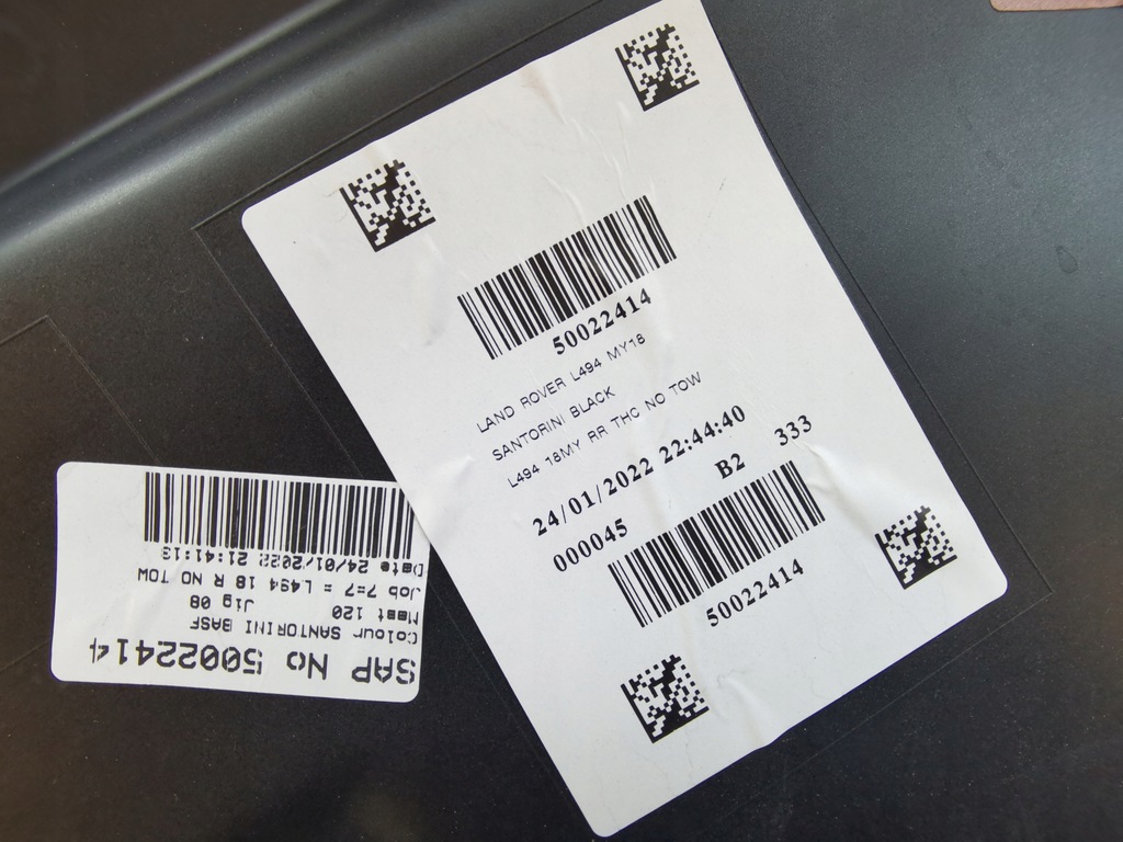 фото №9, Range rover sport ii lift - дифузор бампера перед niebieski