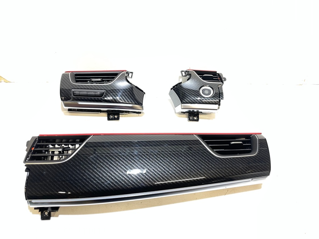 фото №1, Renault arkana r.s. line накладки консоль карбон