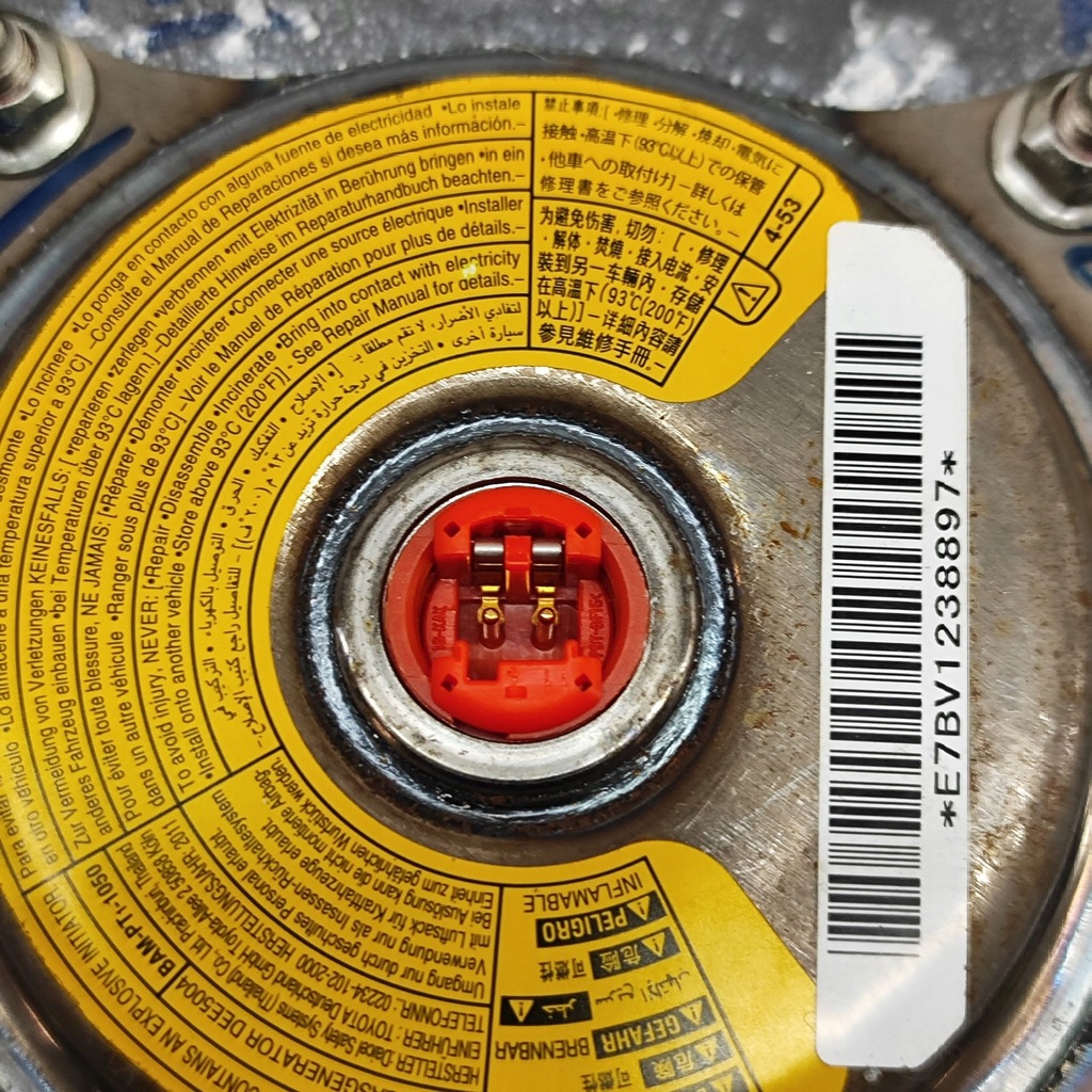 фото №7, Toyota hilux an10, an20, an30 2011 подушка повітряна подушка безпеки керма