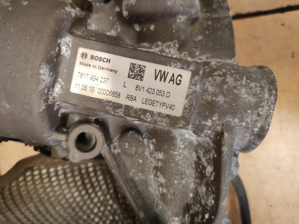 фото №14, Рулевая рейка трансмиссия электрическая audi a3 rs3 8v