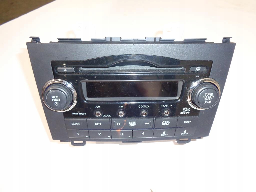 фото №1, Радіо cd 39100-swa-g102 honda crv 3 iii