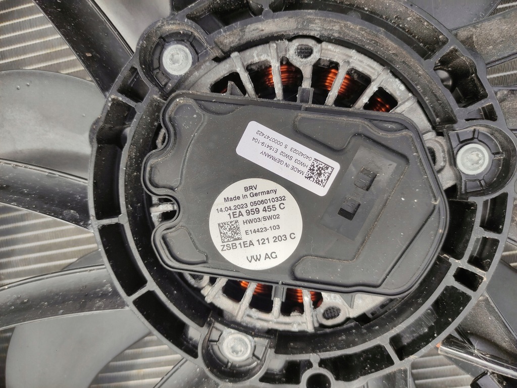 фото №6, Vw volkswagen id4 id.4 радіатор радіатор вентилятор