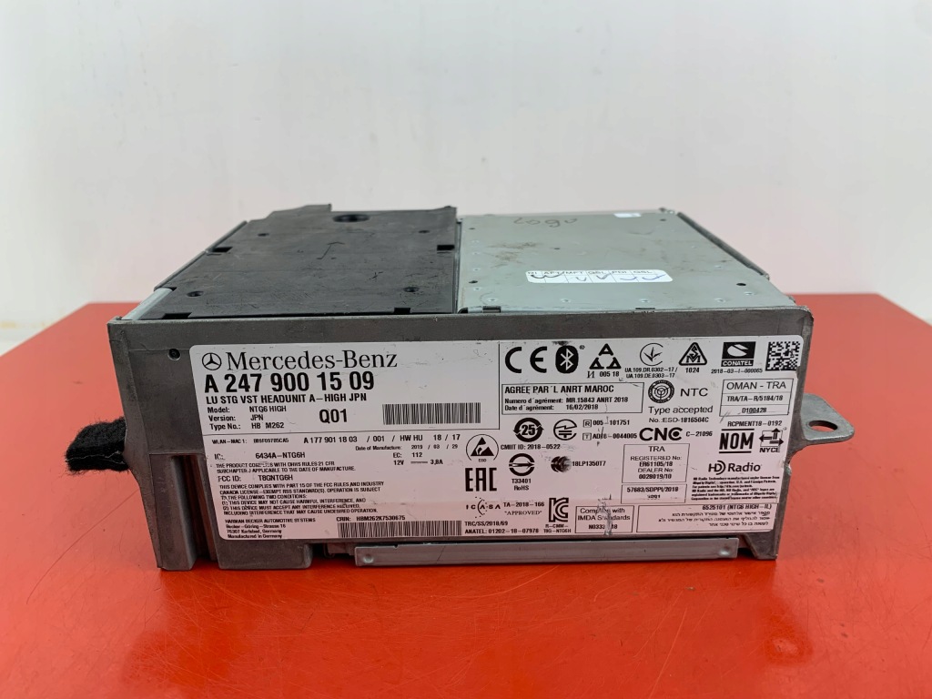 Купить Mercedes b w247 радио навигация a2479001509 jpn