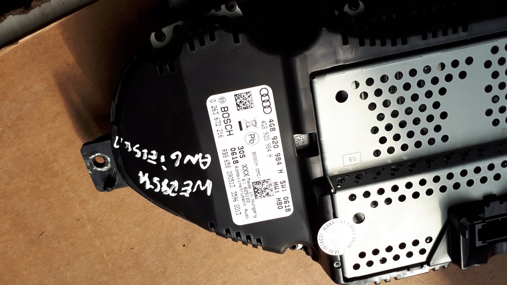 фото №10, A7 4g лічильник приладова панель прилади 3.0 tdi 4g8920984h uk версія angielska