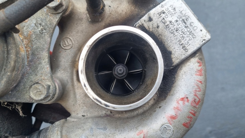 Ducato iveco 2.3jtd турбіна турбонагнітач 504340182 luz на wirniku Оригінал