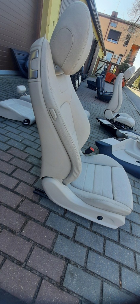 фото №14, Сидіння заднє сидіння оббивка обшивки салон шкіра coupe mercedes w205