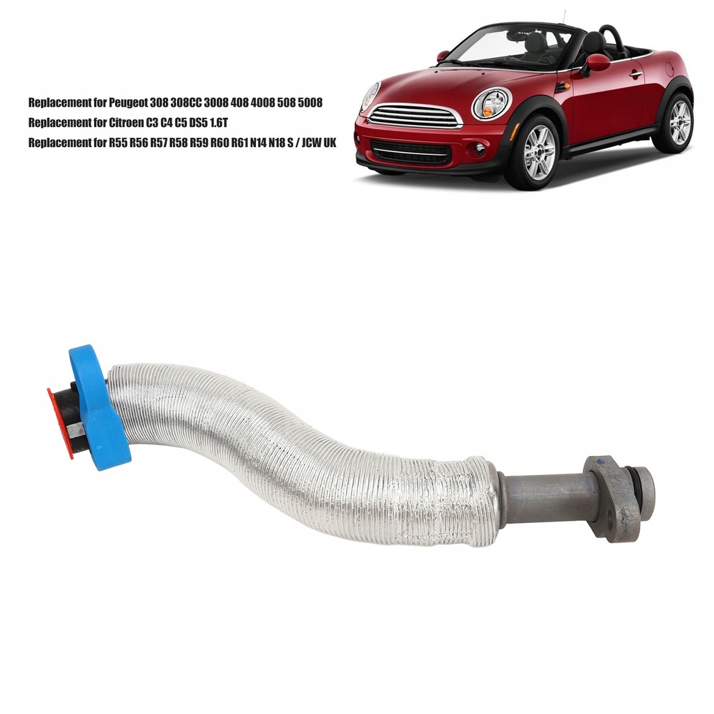 фото №6, Wąż зворотний оливи турбонагнітача 037979 wymia