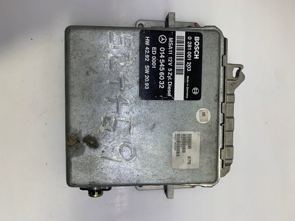 фото №1, Бортовий комп'ютер двигуна mercedes 0145456032 0281001203