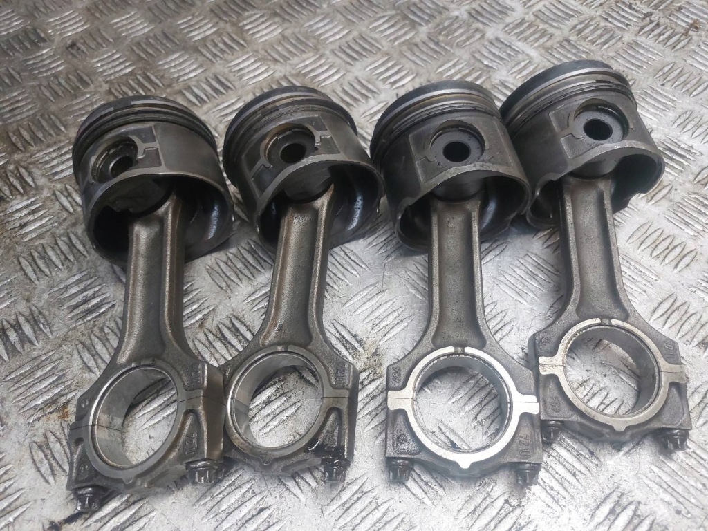 фото №1, Поршень + шатун комплект 4szt bmw e39 520d