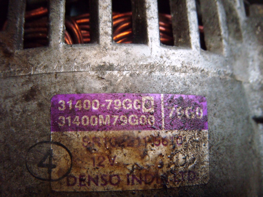 фото №8, Suzuki alto v 98-04 1.0 генератор 3140079g00