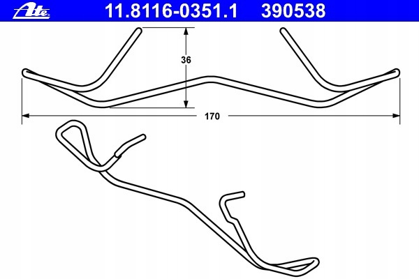 фото №16, Набор inst. тормозных колодок ham. skoda p. fabia- octavia- rapid- roomster- superb-