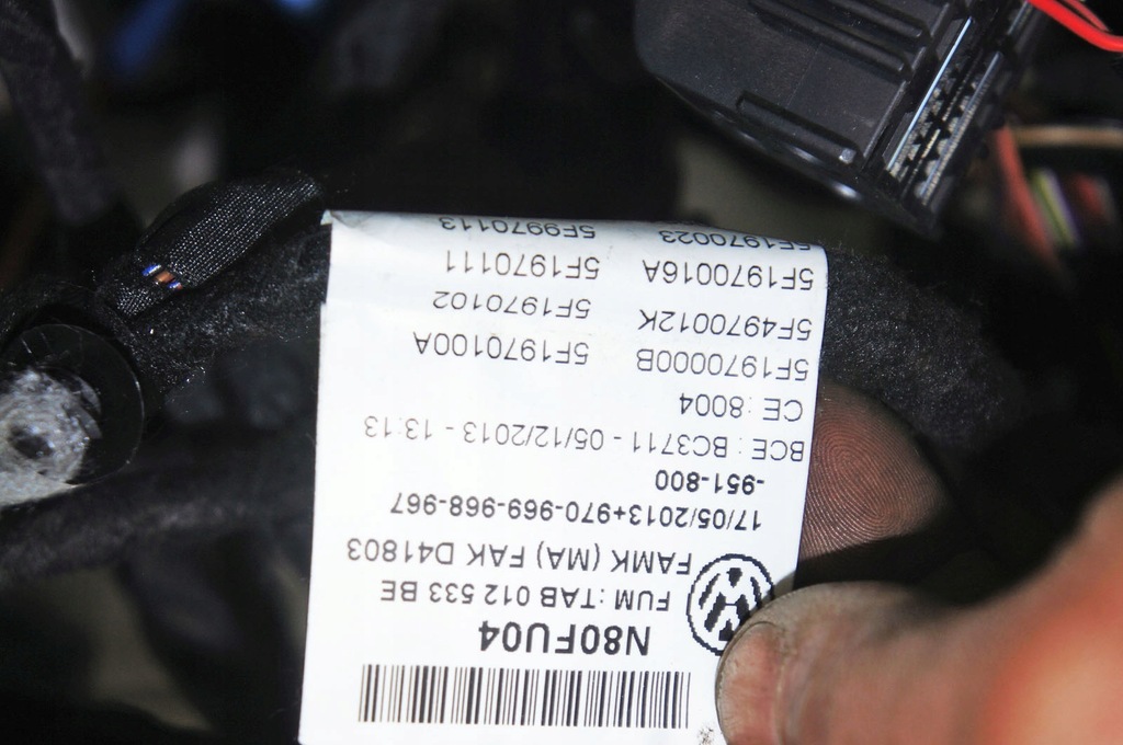 фото №7, Rb309 seat leon iii 5f джгут панелі d41803 5f1970000b 5f4970012k 5f1970016a