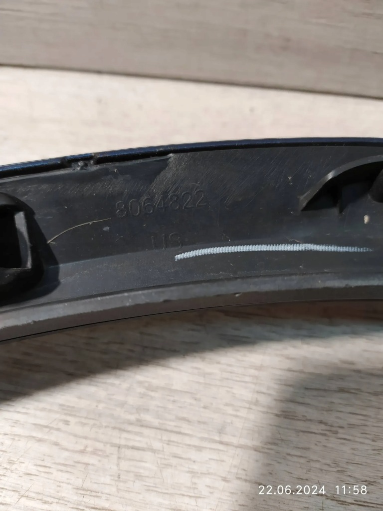 фото №6, 8982. bmw x3 g01 m-pakiet молдинг крыло правый перед 8064822