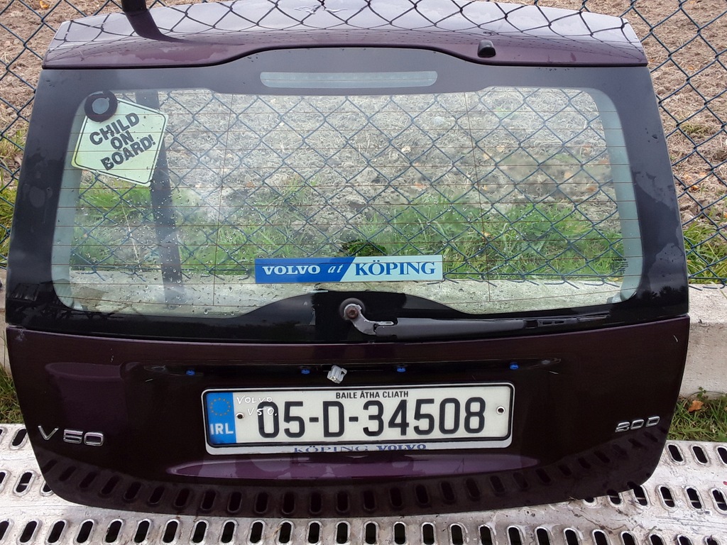 фото №1, Крышка багажника задняя volvo v50 kombi 2005r