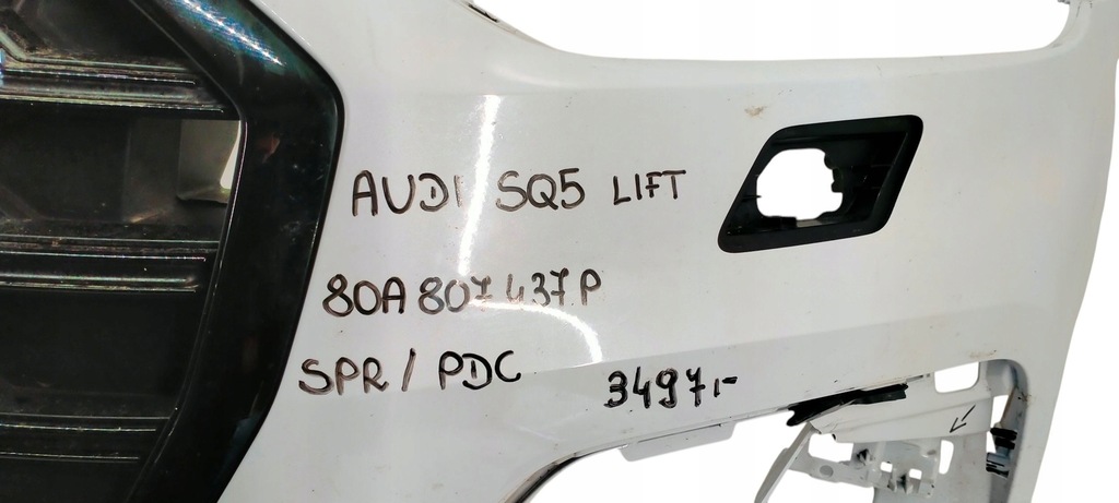 фото №10, 80a807437p audi sq5 lift 2020- бампер передний перед