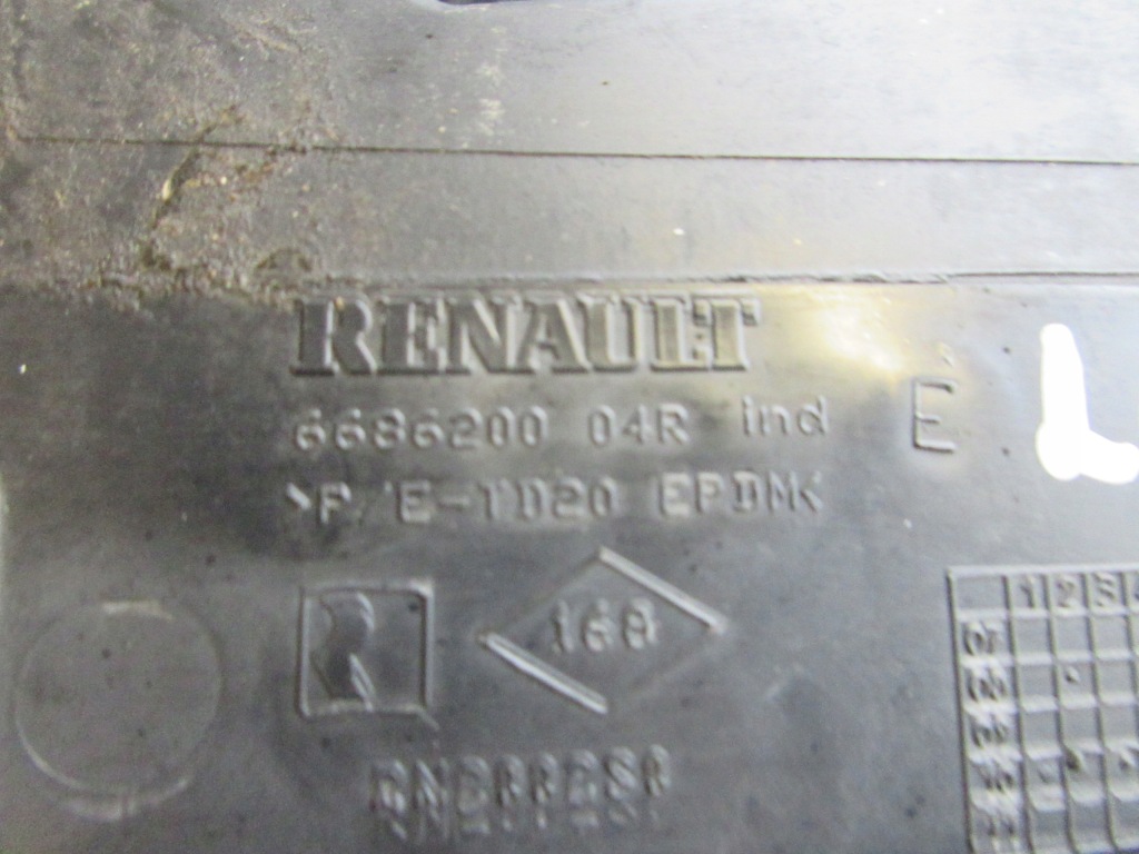 фото №4, Молдинг накладка крила перед права renault laguna iii coupe 668620004r