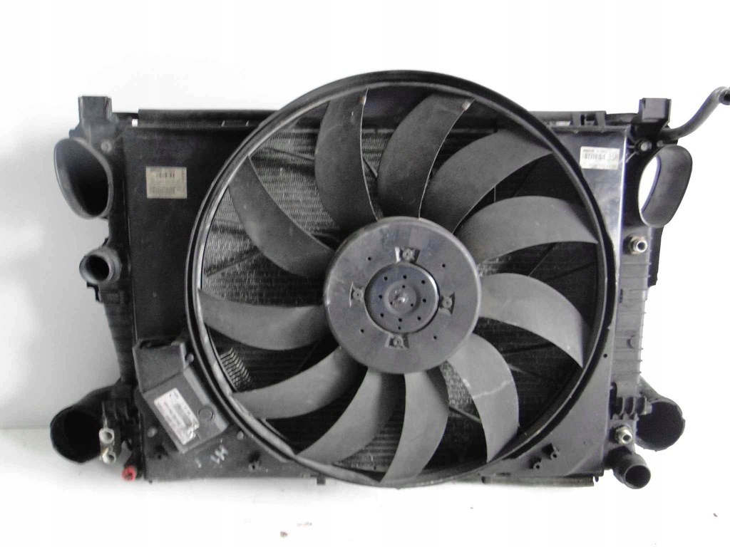 фото №6, Mercedes sl r230 230 вентилятор радіатор 850w