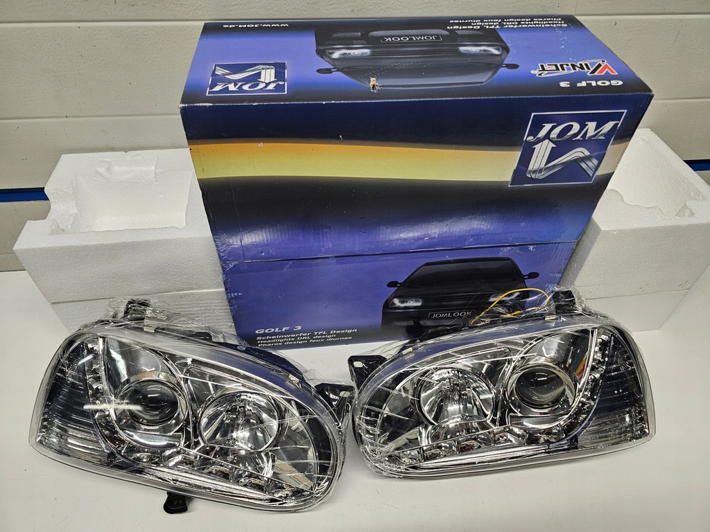 фото №8, Vw golf iii golf 3 лампы лампа фара фары jom
