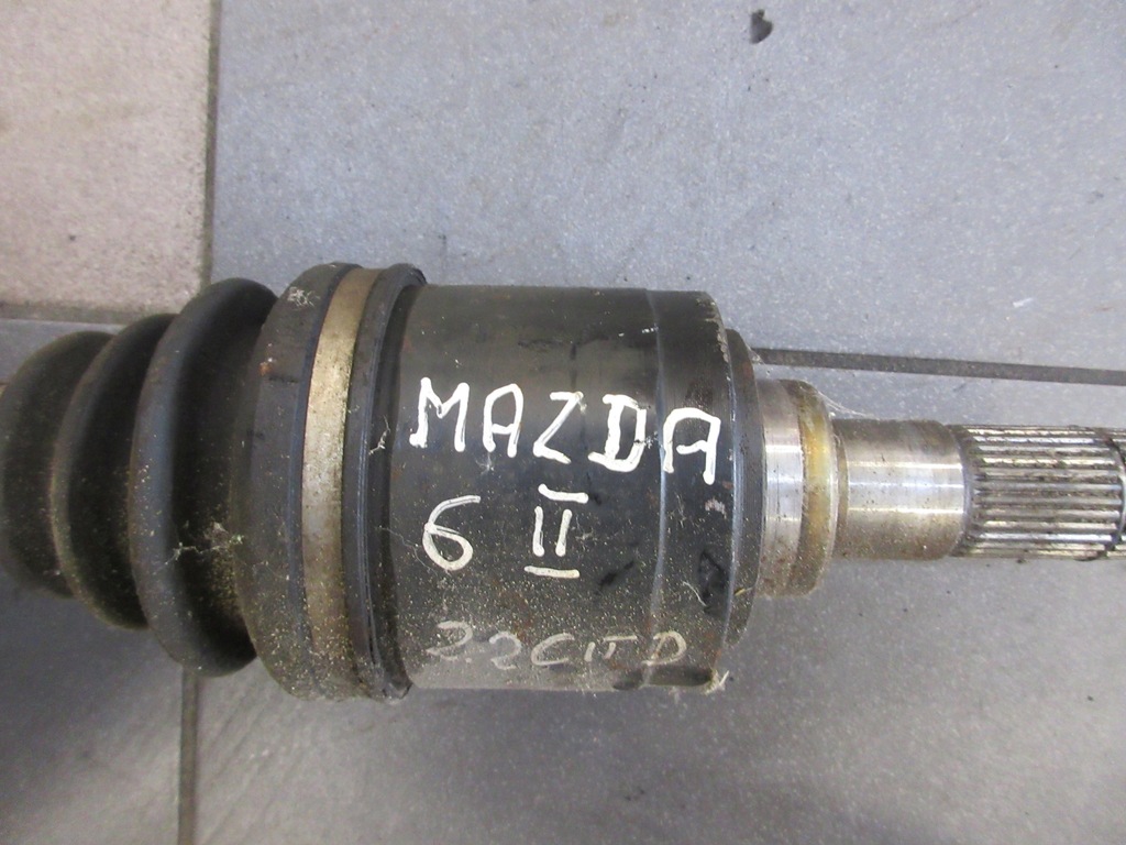 фото №6, Приводной вал левая короткий mazda 6 gh ii 2.2 citd