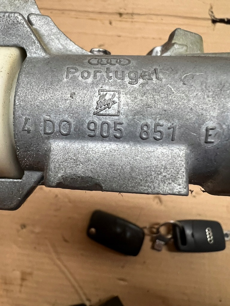 фото №3, Замок запалювання audi a4 b5 ключ складний ключ